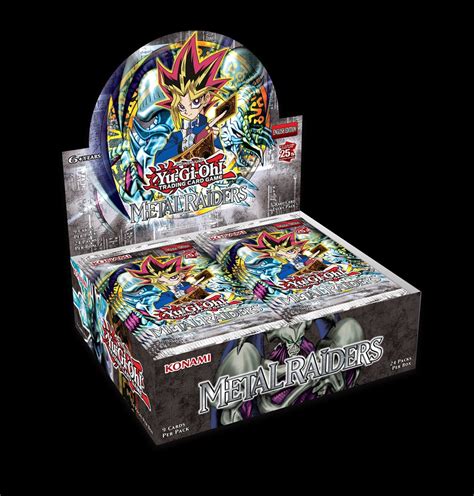 yugioh metal raiders 25th anniversary booster box|yu gi oh metal card.